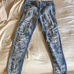 Comfy free people boyfriend jeans
